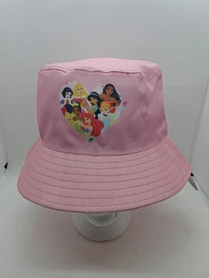 Sombrero de verano cubo rosa princesa Disney niñas talla única Foto 1 de 4