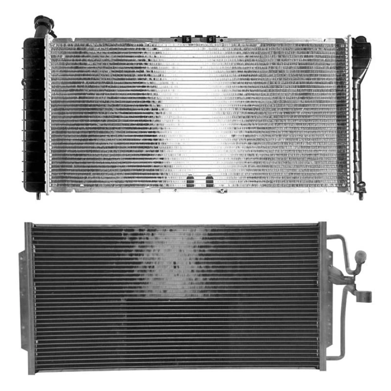 Kit de radiador y condensador de refrigeración de alcance para Pontiac Montana 1999-2000 BNDL-459465 Foto 1 de 2