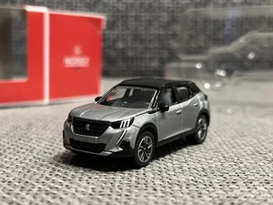 RARO modellino auto Norev 1:64 Peugeot 2008 2020 Artense grigio 3 pollici pressofuso - Foto 1 di 9