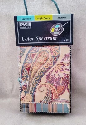 Образец льняной жаккардовой обивки ткани Kast 39 шт. рукоделие лоскутное одеяло 5x8 дюймов - Изображение 1 из 4