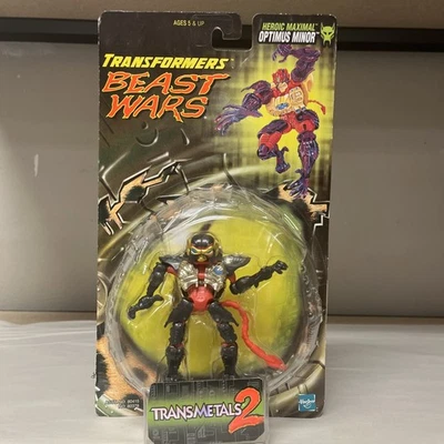 Figura Transformers Beast Wars Heroic Maximal Optimus Minor 1998 NUEVO Kenner Foto 1 de 3