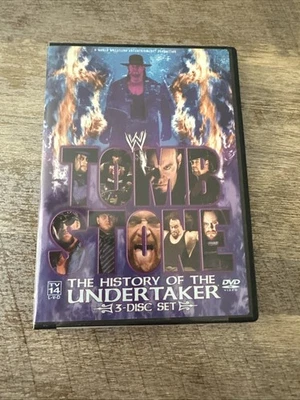 WWE - Tombstone: The History of the Undertaker (DVD, 2005, 3-Disc Set) - Image 1 of 4