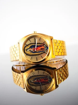 Nixon Santa Cruz Watch Jason Jessee Gold Time Teller Skateboard - Image 1 of 4