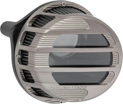 Arlen Ness 81-314 Sidekick Air Cleaner Intake Titanium 91-22 Harley Sportster - Image 1 of 4