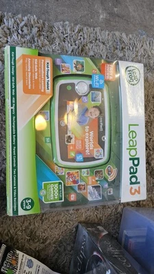 LeapFrog LeapPad3 Platinum Kids Learning Tablet Green - Image 1 of 4