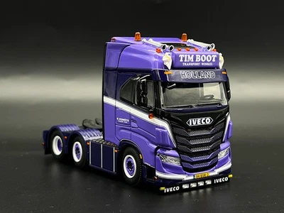 Camiones Iveco S-way AS high 6x2 "W. Neidhofer Transport" WSI modelos escala 1:50 Foto 1 de 4
