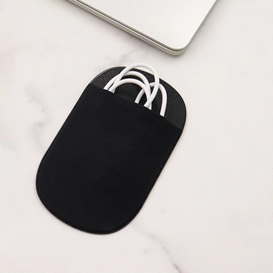 Laptop External Hard Drive Holder Storage Pocket for Wireless Mouse Pens - Image 1 of 1