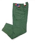 Pantalon cargo tactique femme True Spec série 24-7 poche avant plate vert 22 neuf