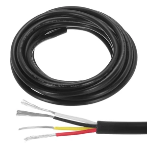 Red Black Yellow White Wire 4pin Extension Cable Cord Electrical Wire 20 AWG Par - Picture 1 of 12
