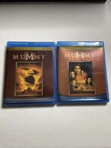 The Mummy & Returns Original Deluxe Edition Blu-ray Lot Of 2 Brendan Fraser - Picture 1 of 7