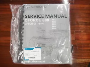 CFMOTO CF800 CForce 800 ATV OEM SERVICE MANUAL SM-CF8002012-17-V1 2012-2017 - Picture 1 of 1