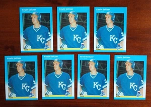 1987 Fleer Update GLOSSY RC #U-108 KEVIN SEITZER - ROYALS - ROOKIE Lot of (7) - Picture 1 of 2