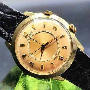 Vintage LECOULTRE "Memovox" Jumbo Alarm 1950's Automatic Retro 17J Men's Watch ! - Picture 1 of 3