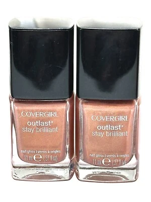 2 件 CoverGirl Outlast Stay 辉煌指甲油光泽 - #241 玫瑰金闪光 — 第 1/3 张图片