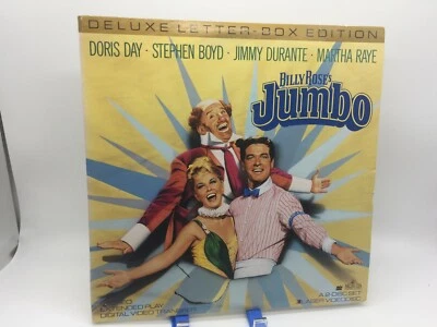 "Jumbo" Deluxe Letterbox Laserdisc LD - Doris Day Stephen Boyd - Image 1 of 4
