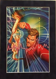 Cómics de Lee Majors con estampado de dinamita estampado enmarañado de Alex Ross 6 millones de dólares - Imagen 1 de 1