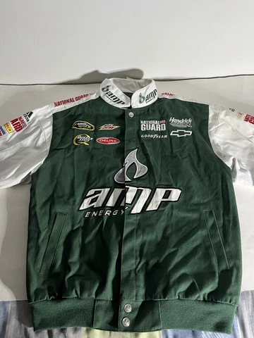 CHASE / AMP ENERGY - DALE EARNHARDT JR. 88 Nascar NATIONAL GUARD Adult M Jacket Cover