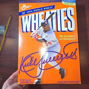 Kirby Puckett Collector's Wheaties Cereal Box UNOPENED Minnesota Twins VINTAGE - Picture 1 of 9