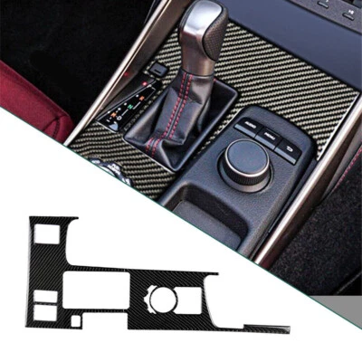 Cubierta de cambio de marchas interior de fibra de carbono para LEXUS IS250 IS350 2013-2017 Foto 1 de 4