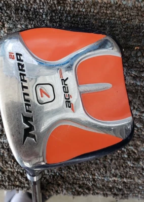 43.75 IN LH ACER MANTARA SQUARE HEADED 7 FAIRWAY WOOD GOLF CLUB VERY NICE - Image 1 of 4