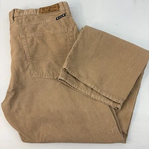 Lucky Brand 361 Vintage Straight Corduroy Pants Mens 36 x 32 Beige Comfort - Picture 1 of 13