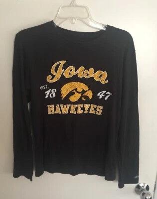 Iowa Hawkeyes - Long Sleeve Shirt Youth XL Girl / Female - Used - Image 1 of 4