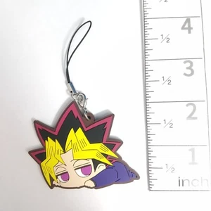 A74199 Yu-Gi-Oh! daru~n Rubber charm strap Yugi Muto - Picture 1 of 3
