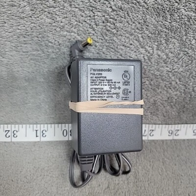 Adaptador de corriente alterna Panasonic PQLV203 para teléfonos inalámbricos Panasonic ENVÍO GRATUITO Foto 1 de 4