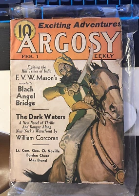 Argosy Issued Weekly,  1936 - Pulp Magazine - Good - Image 1 of 4
