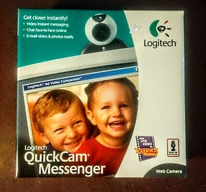 Logitech Pre-owned QuickCam Messenger Webcam 8.0 (Model 623018-0403) - Picture 1 of 3