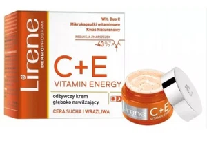 Lirene Vitamin C+E face cream with nourishing and moisturising effect,50ml - Picture 1 of 6
