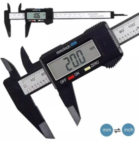 Calibro Digitale a Corsoio 150mm Con Display Cd e Custodia Rigida - Foto 1 di 3