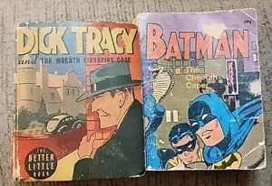 Dick Tracy Wreath Kidnaping Case 1482 Batman cheetah caper 5771 BLB Comic book - Picture 1 of 5