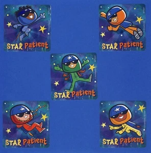 Adesivi grandi spazio paziente 15 stelle - ricompense - medico - astronauta - Foto 1 di 1