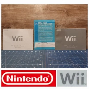 Nintendo Wii Betriebsanleitungen und Quick Setup Guide, gebraucht fairer Zustand  - Bild 1 von 5