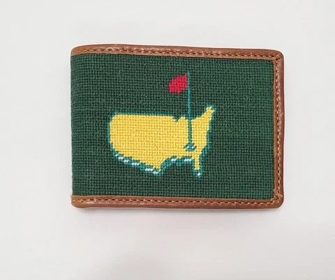 2023 Masters Wallet Needlepoint Smathers Branson Augusta National Golf NEW Cover