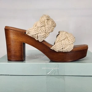 Size 7 - Seychelles Smoke Show - Natural Macrame - Picture 1 of 7
