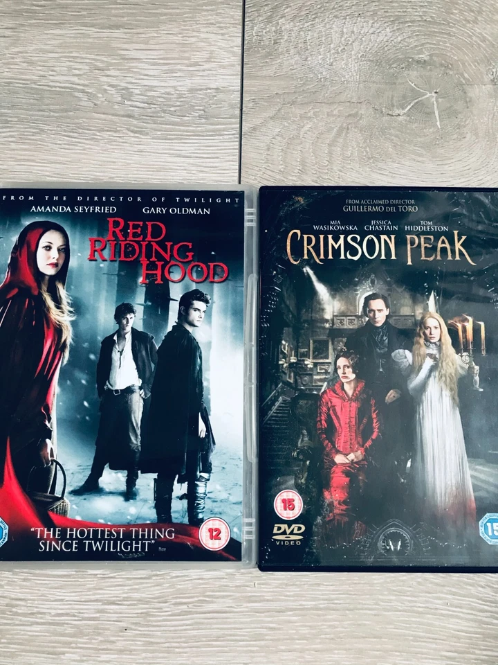 2x DVD's Red riding hood and Crimson peak. - Image 1 of 1