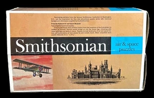 2 Vintage Puzzles Smithsonian Air & Space Spirit of St Louis to Space Age 88 pcs - Picture 1 of 13