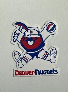 Denver Nuggets STICKER - Retro NBA Gold Digger Mascot Logo - Picture 1 of 2
