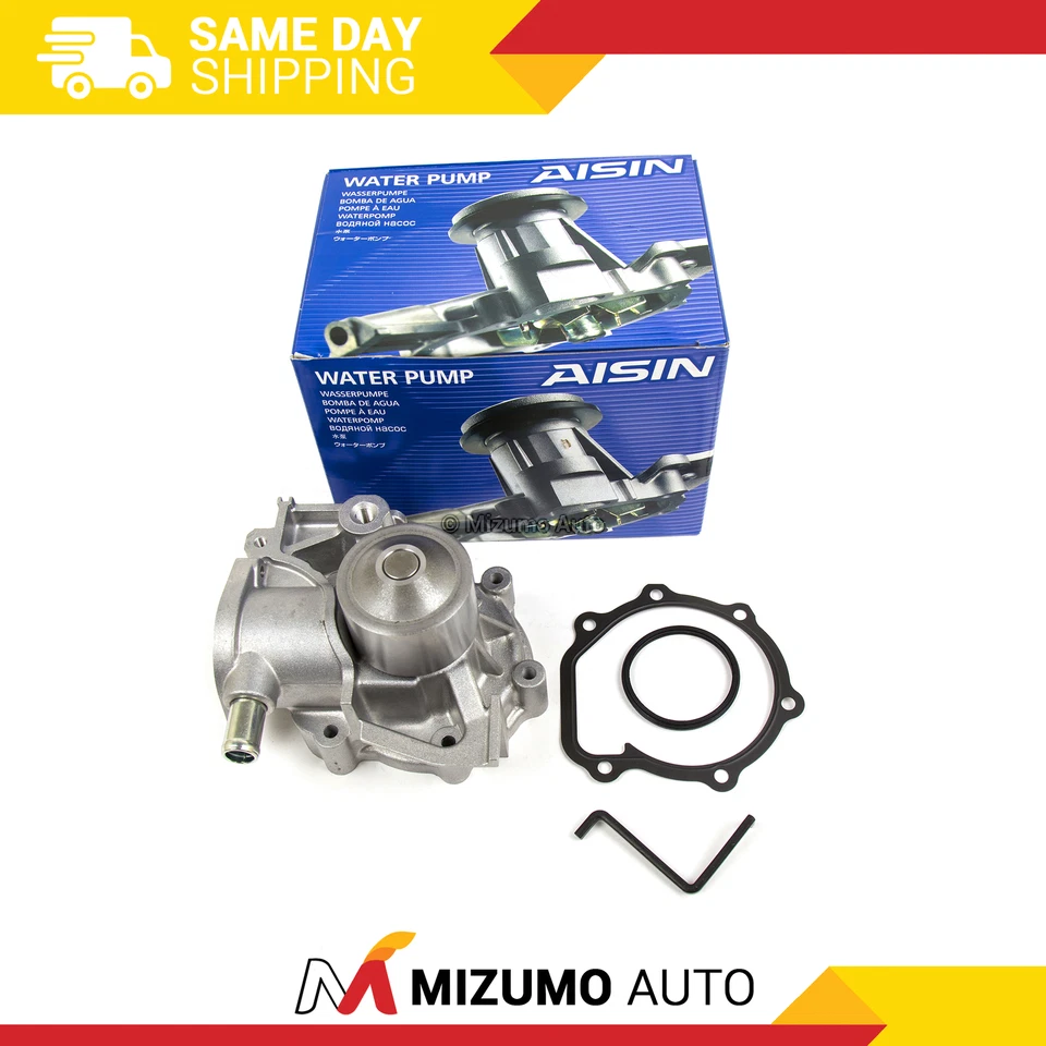 Bomba de agua AISIN apta para 93-06 2,2 L y 2,5 L Subaru no turbo 16 V SOHC EJ18 EJ22 EJ25 Foto 1 de 4