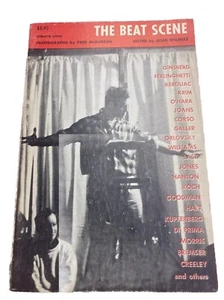 The Beat Scene Ed by Elias Wilentz 1960 1st Ed Kerouac Cvr Signed By M. McClure - Picture 1 of 9