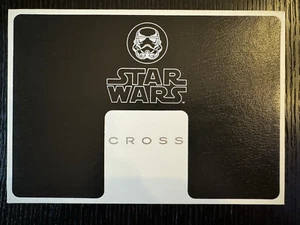Cross Townsend Star Wars Limited Edition Stormtrooper Füllfederhalter 1568/1977 NEU - Bild 1 von 9