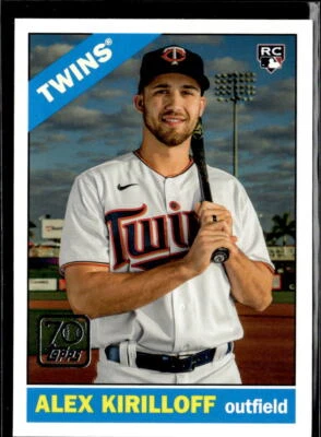 #70YT-16 Alex Kirilloff 2021 Topps 70 Years of Topps Baseball (Series 2) - Image 1 of 2
