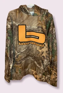 Banded Gear b Logo Mens Large Realtree Xtra  Camo Hoodie Sweatshirt Hunt Fish - Picture 1 of 7