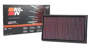 Filtro de aire motor K&N alto rendimiento original de por vida para Audi A3 33-3005 - Imagen 1 de 12