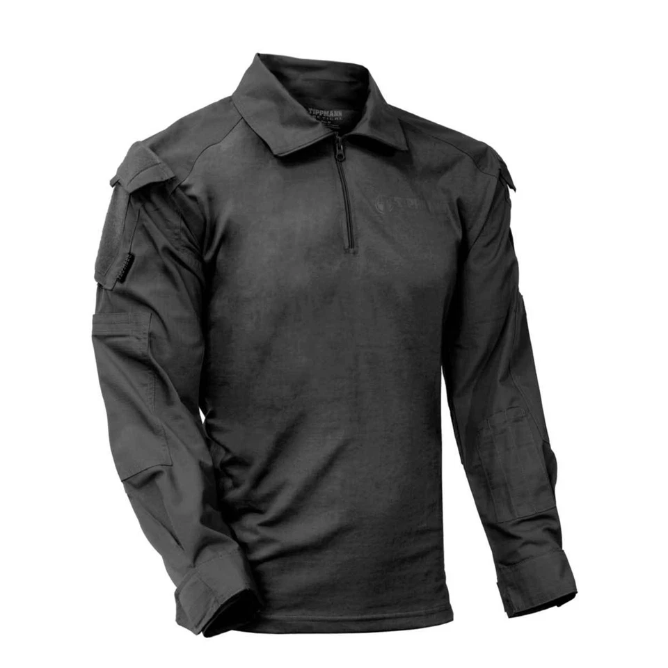 Camisa Tippmann Tactical TDU - Negra - Pequeña Foto 1 de 1