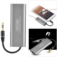 3.5mm Audio Hifi Headphone Amplifier Stereo Earphone Amp For Smart Phone/Tablet