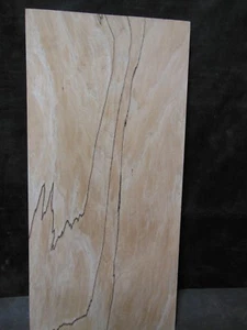 PK-852_ Tavola in acero spaccato linea nera 19"x 9 1/4" x 3/4-7/8" - Foto 1 di 2