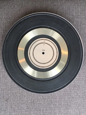 Vtg Original Stereo Turntable Platter For Dual 1225 May Fit 12xx Mat 232 970 - Image 1 of 4